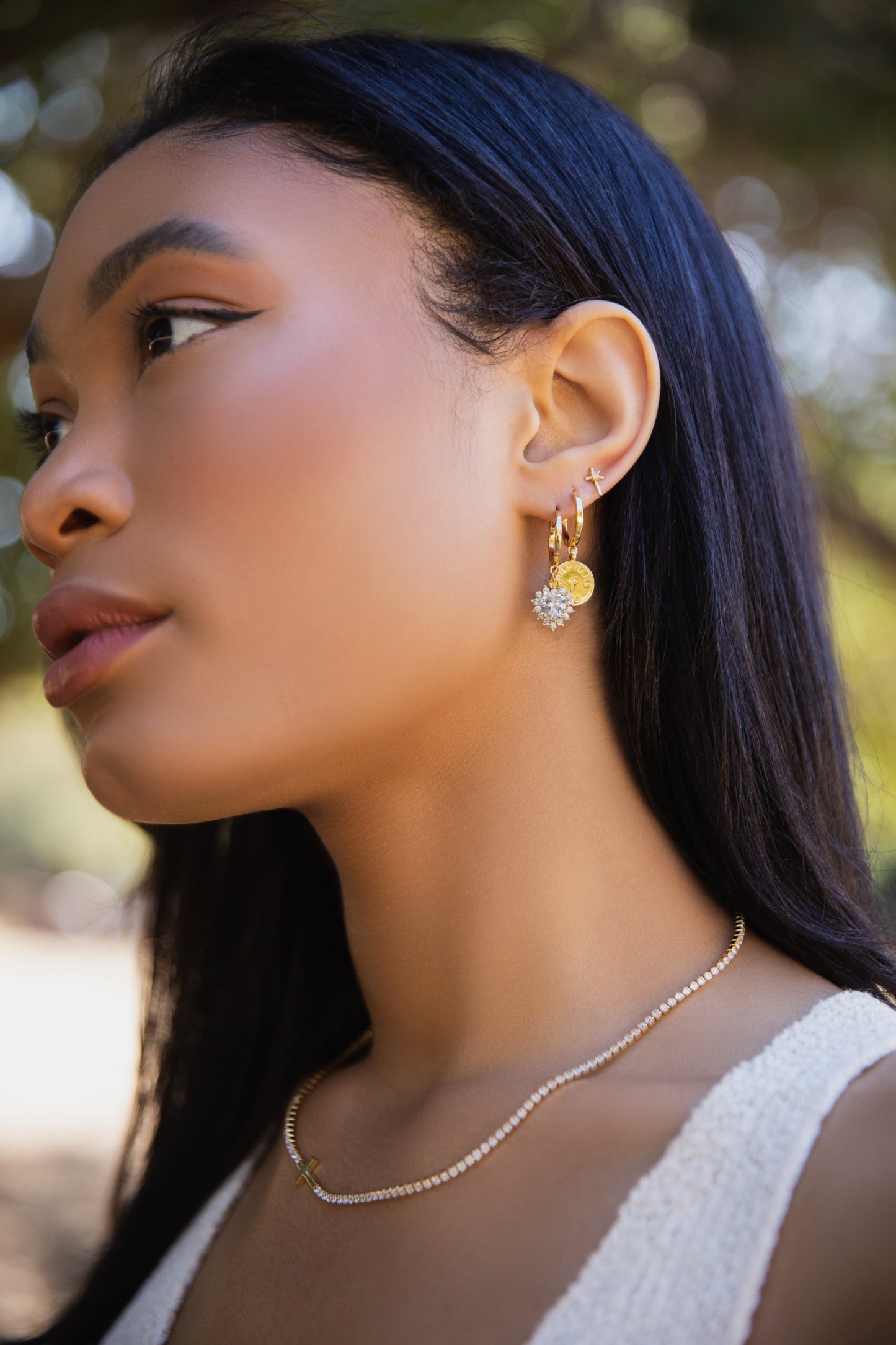 Be The Light Cross Necklace
