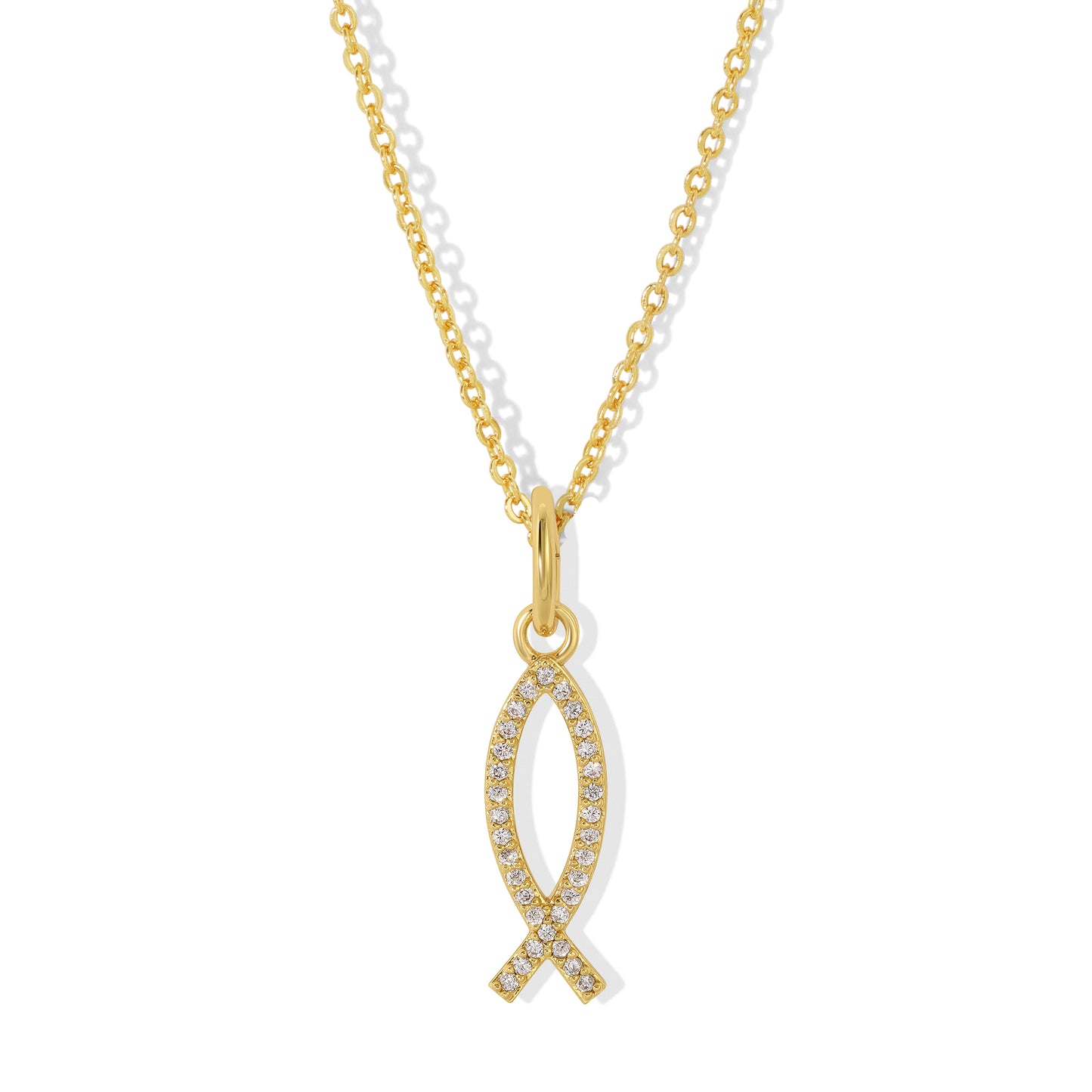 Ichthys Charm Necklace