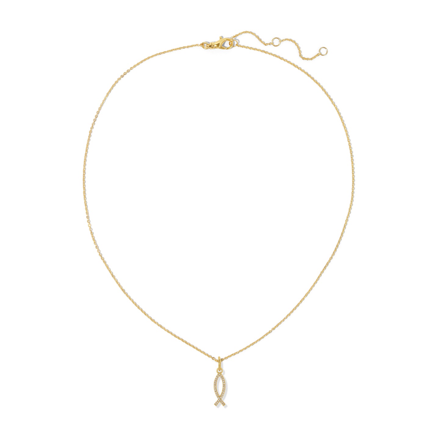 Ichthys Charm Necklace