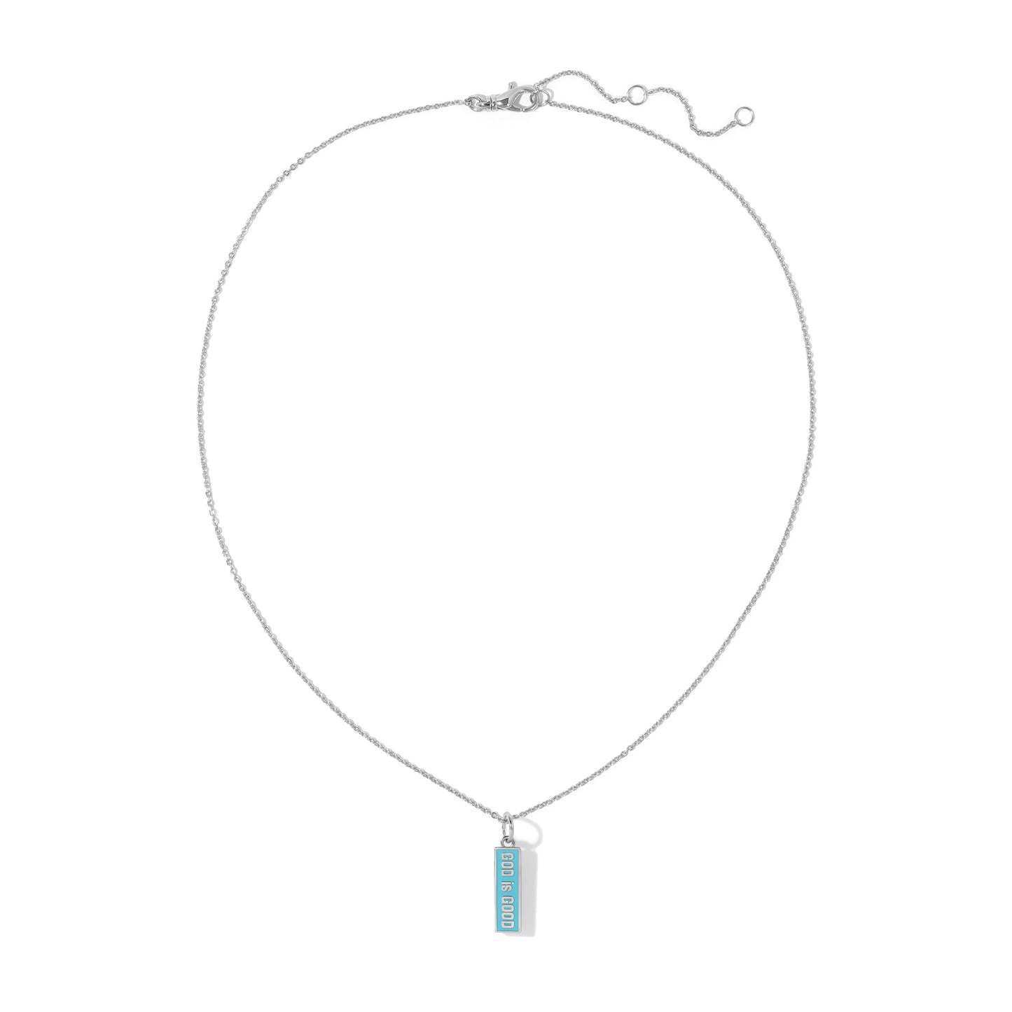 Sterling Silver God is Good Necklace