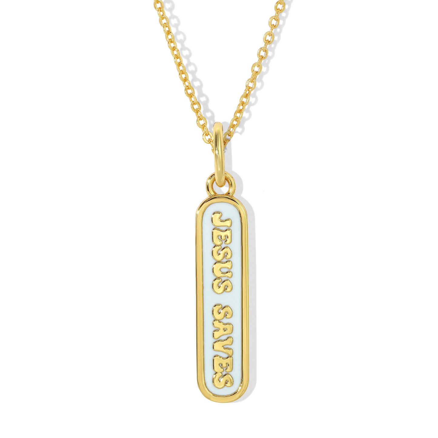 Jesus Saves Necklace