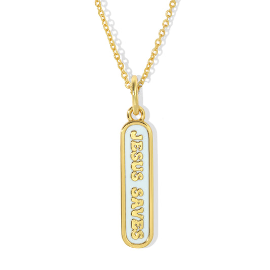 Jesus Saves Necklace