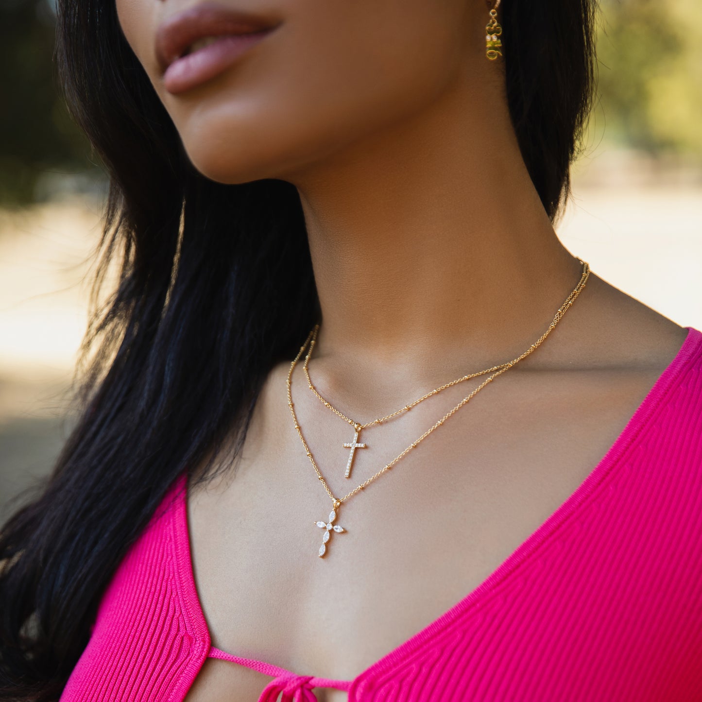 Hope Cross Necklace