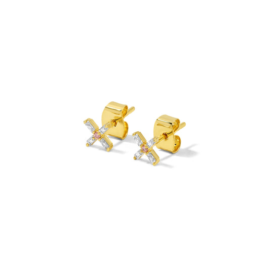 Eternal Cross Studs