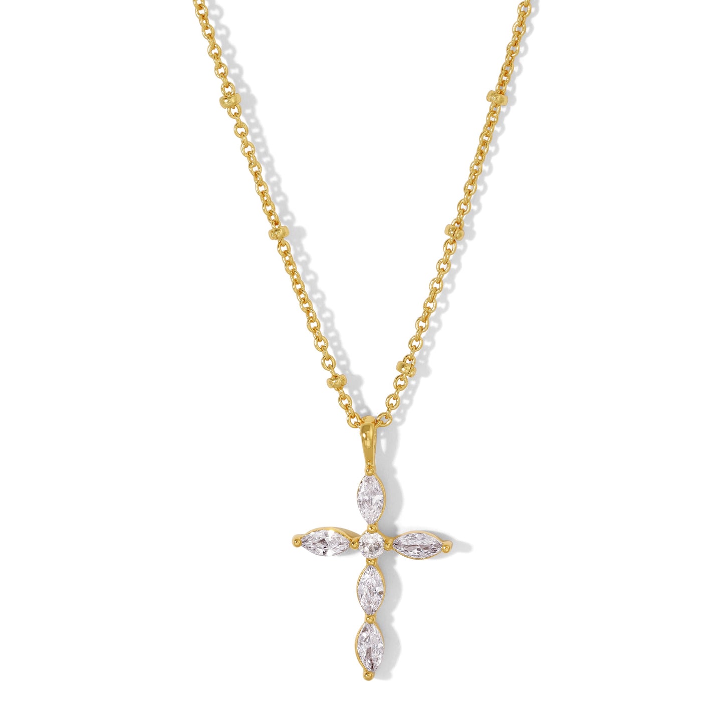 Shining Cross Necklace