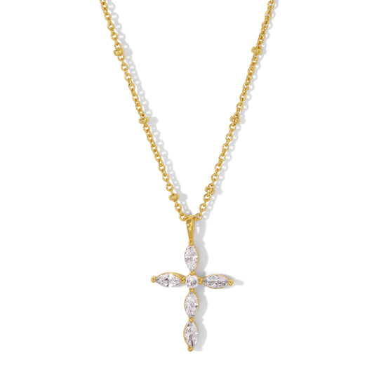 Shining Cross Necklace