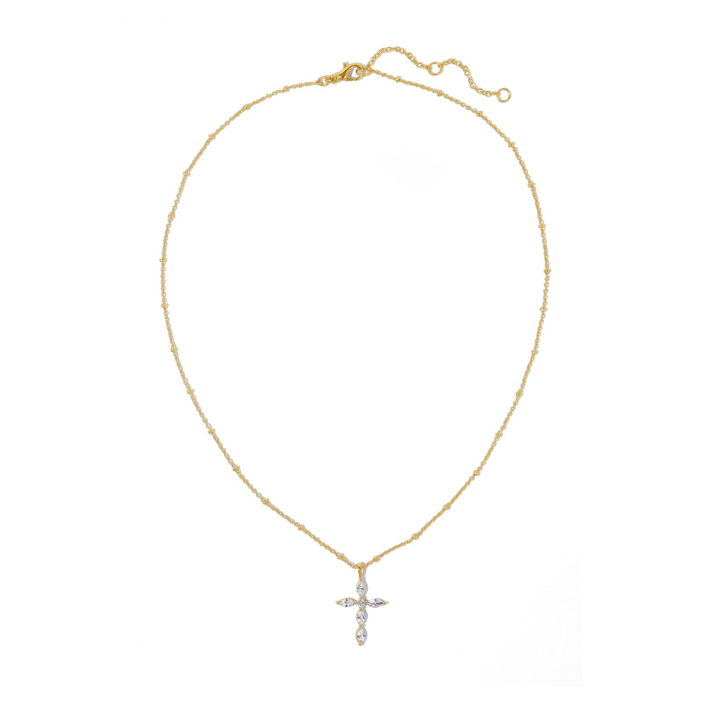 Shining Cross Necklace