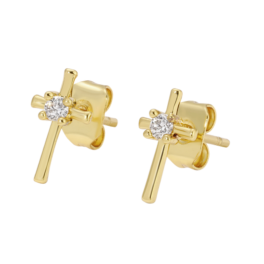 Cross Earrings